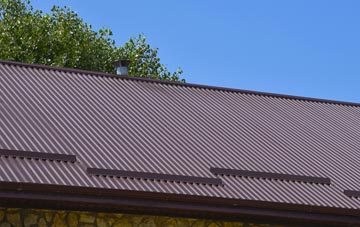 typical Covenham St Mary corrugated roof uses
