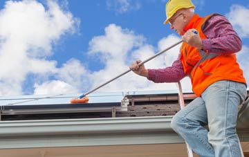Covenham St Mary soft wash roof cleaning
